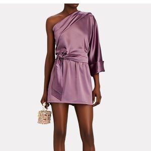 NONCHALANT DAX ONE-SHOULDER MINI DRESS